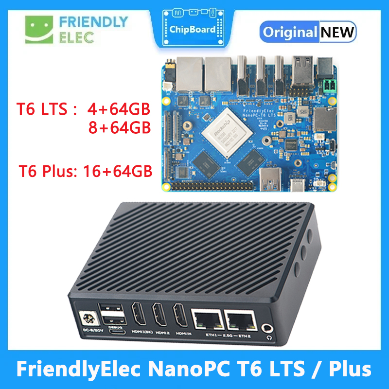 FriendlyElec NanoPC T6 LTS/Plu - đánh giá và giá Nanopc T6 16Gb