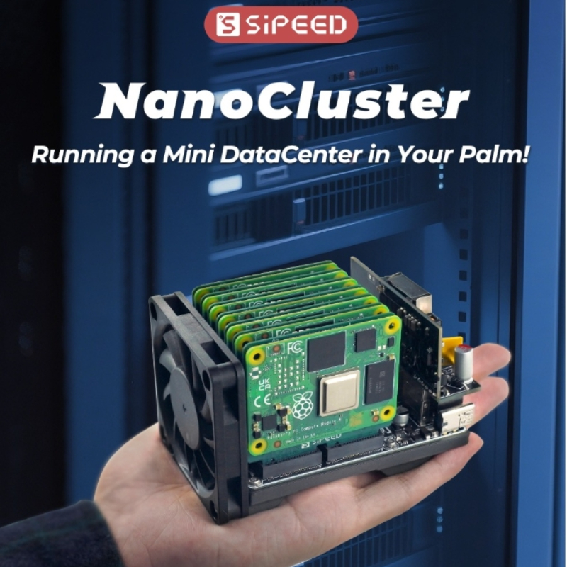 Sipeed NanoCluster CM4/5 Mini  - đánh giá và giá Deskpi Super6C