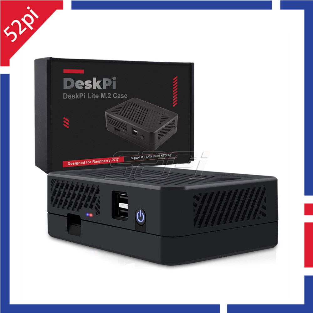 52Pi DeskPi Lite NAS Case with - đánh giá và giá Deskpi Super6C