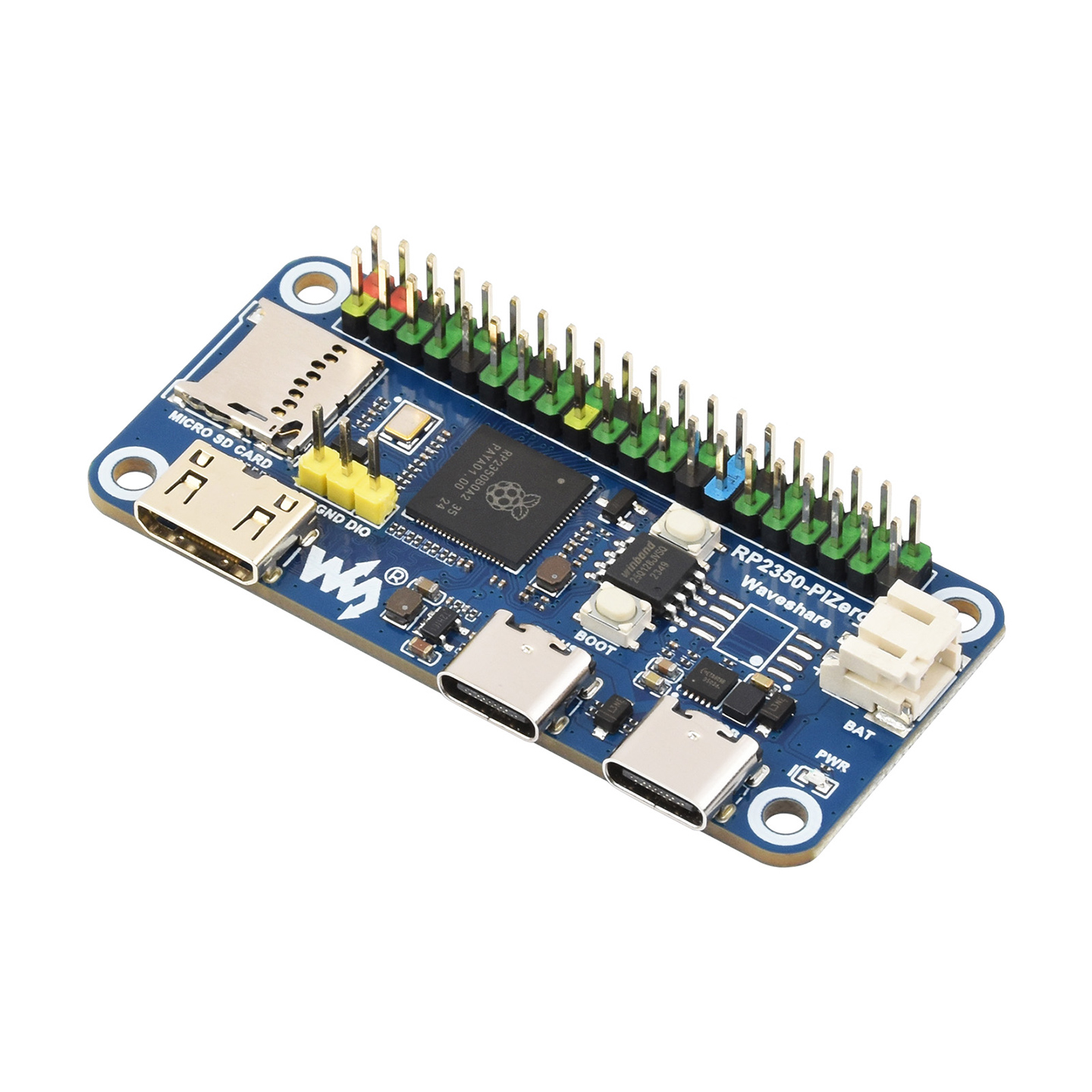 RP2350-PiZero Development Boar - đánh giá và giá Turing Pi 2