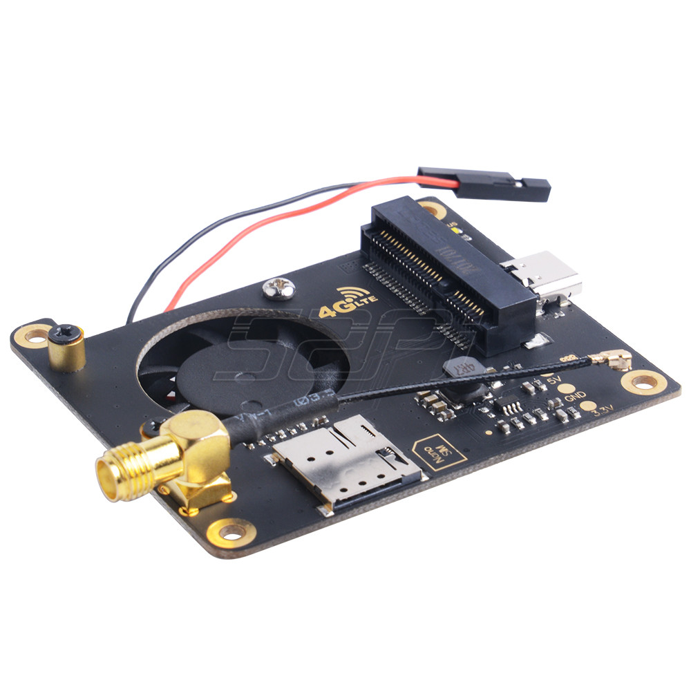 52Pi Raspberry Pi 3G 4G Nón US - đánh giá và giá Deskpi Super6C