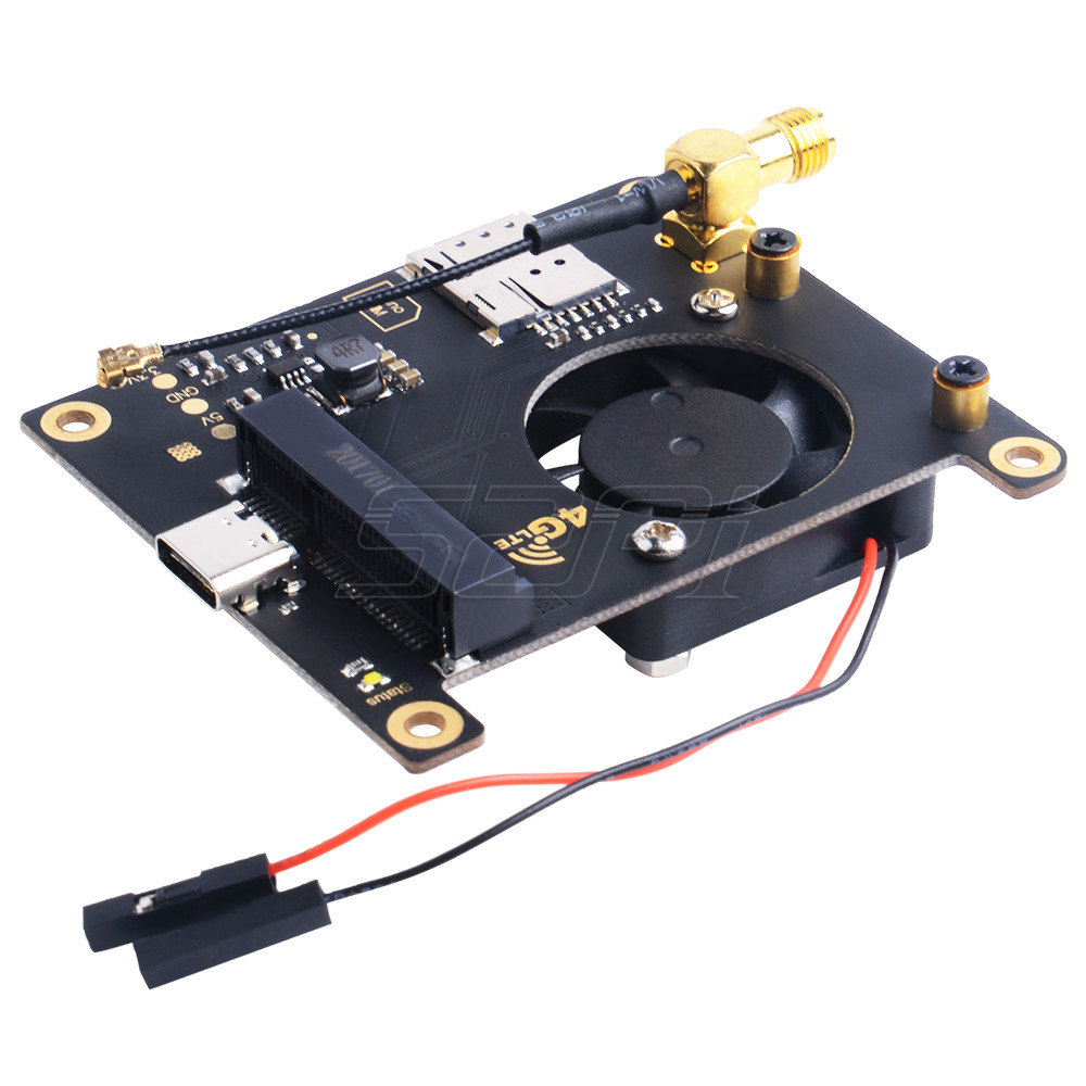 52Pi Raspberry Pi 3G 4G Nón US - đánh giá và giá Deskpi Super6C