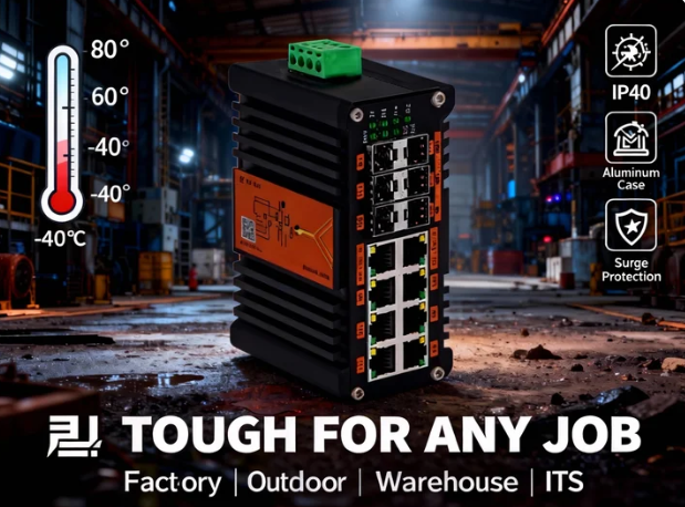 Industrial L2+ Managed PoE Swi - đánh giá và giá Sfp+ 10G Managed Switch 8 Port