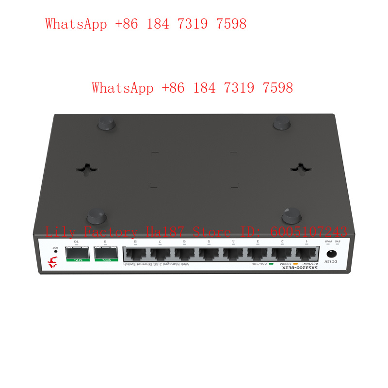 XikeStor 8*2.5G RJ45 2*10G SFP - đánh giá và giá Sfp+ 10G Managed Switch 8 Port