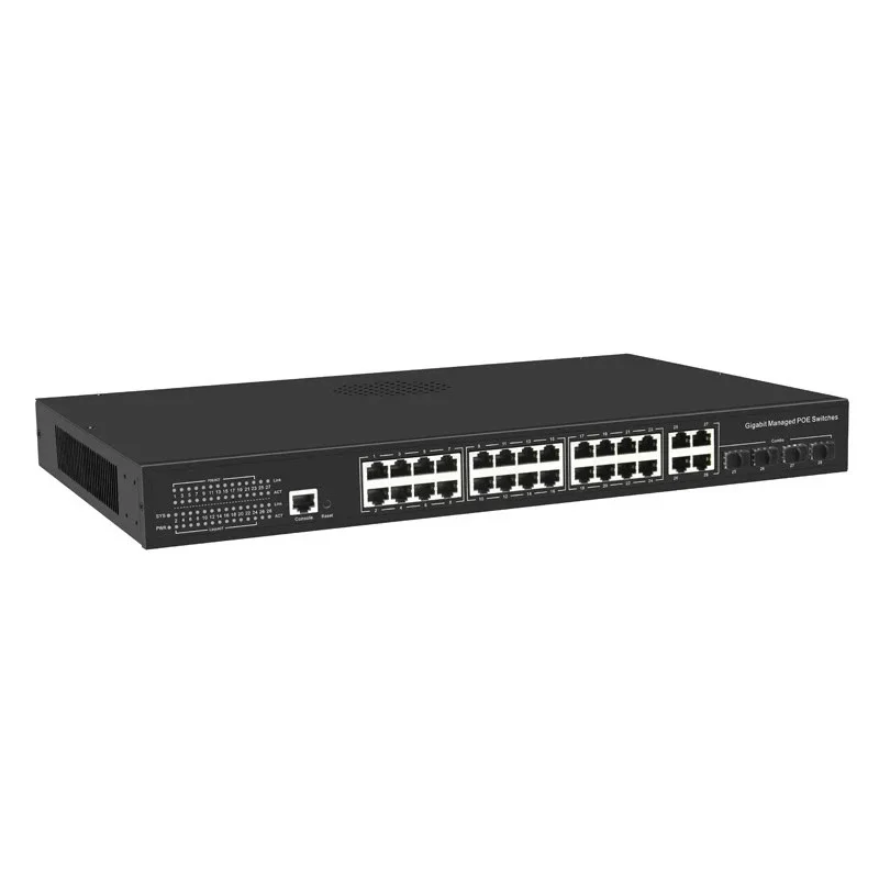 4 8 16 24 Port Full Gigabit L2 - đánh giá và giá Sfp+ 10G Managed Switch 8 Port