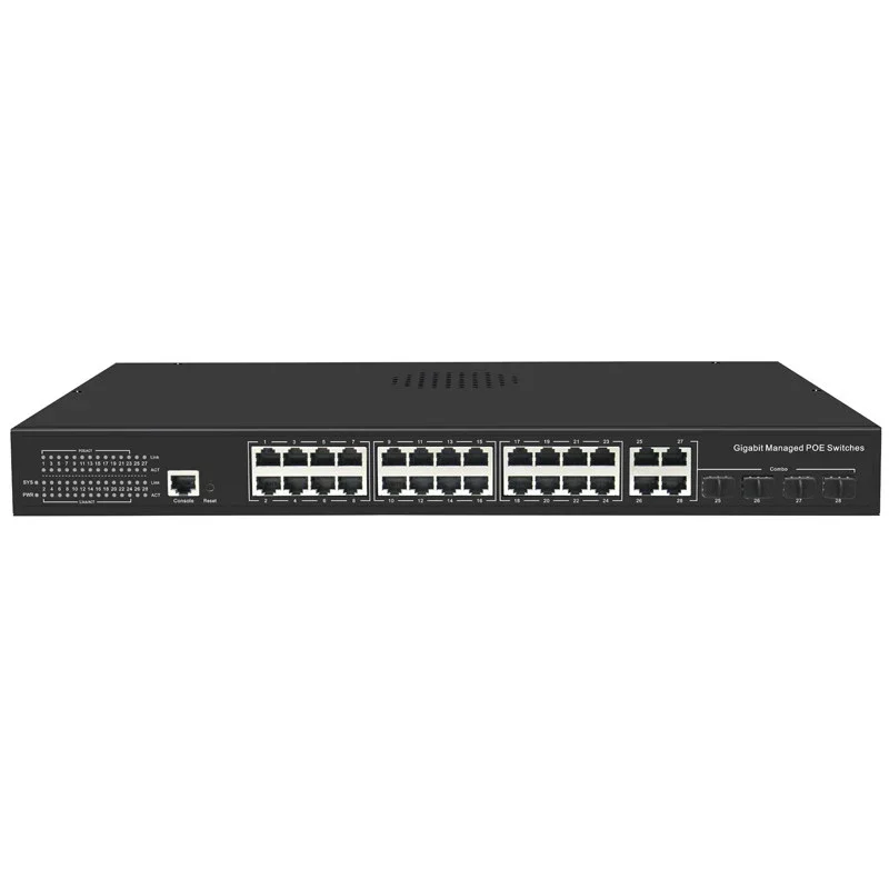 4 8 16 24 Port Full Gigabit L2 - đánh giá và giá Sfp+ 10G Managed Switch 8 Port