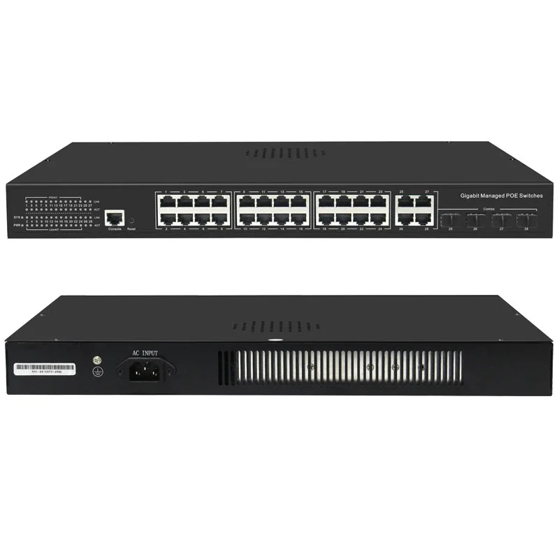 4 8 16 24 Port Full Gigabit L2 - đánh giá và giá Sfp+ 10G Managed Switch 8 Port